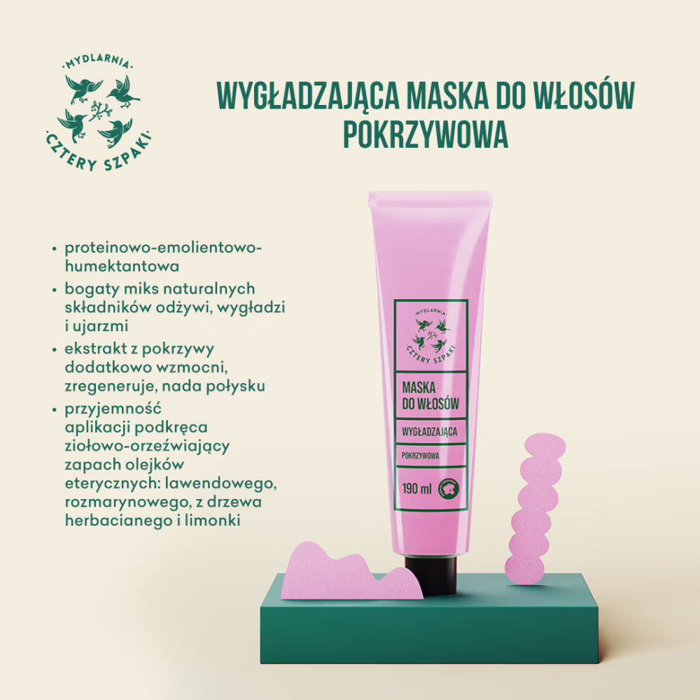 Maska do włosów - Pokrzywa