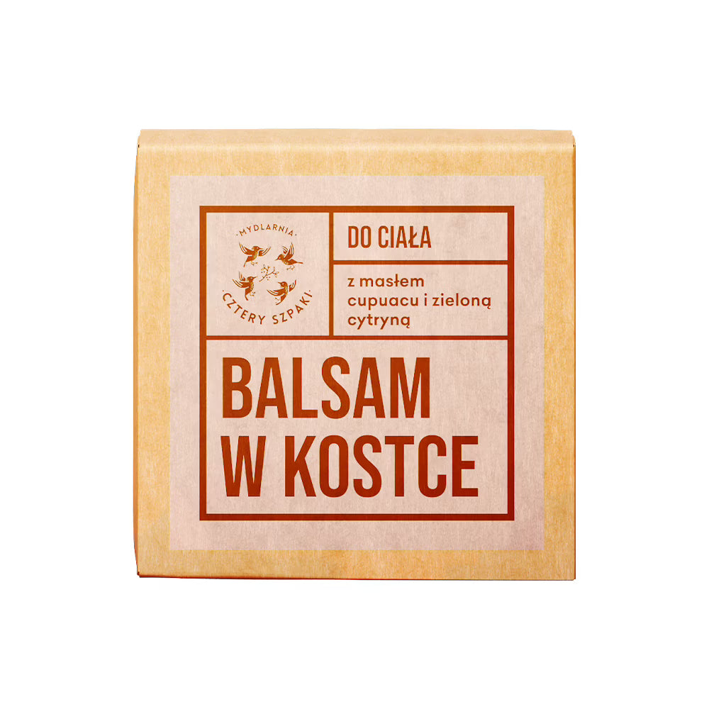 Balsam do ciała w kostce