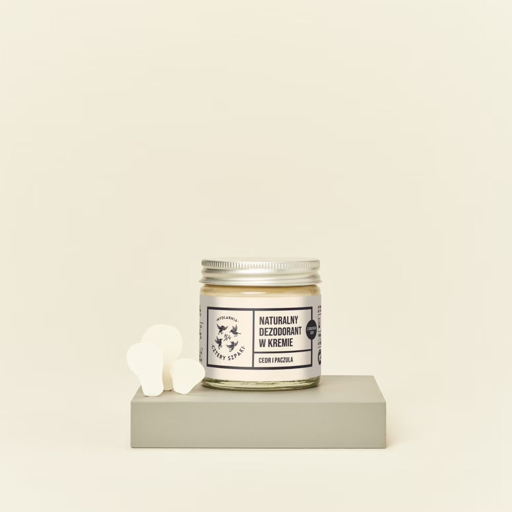 Dezodorant w kremie - Cedr, Paczula