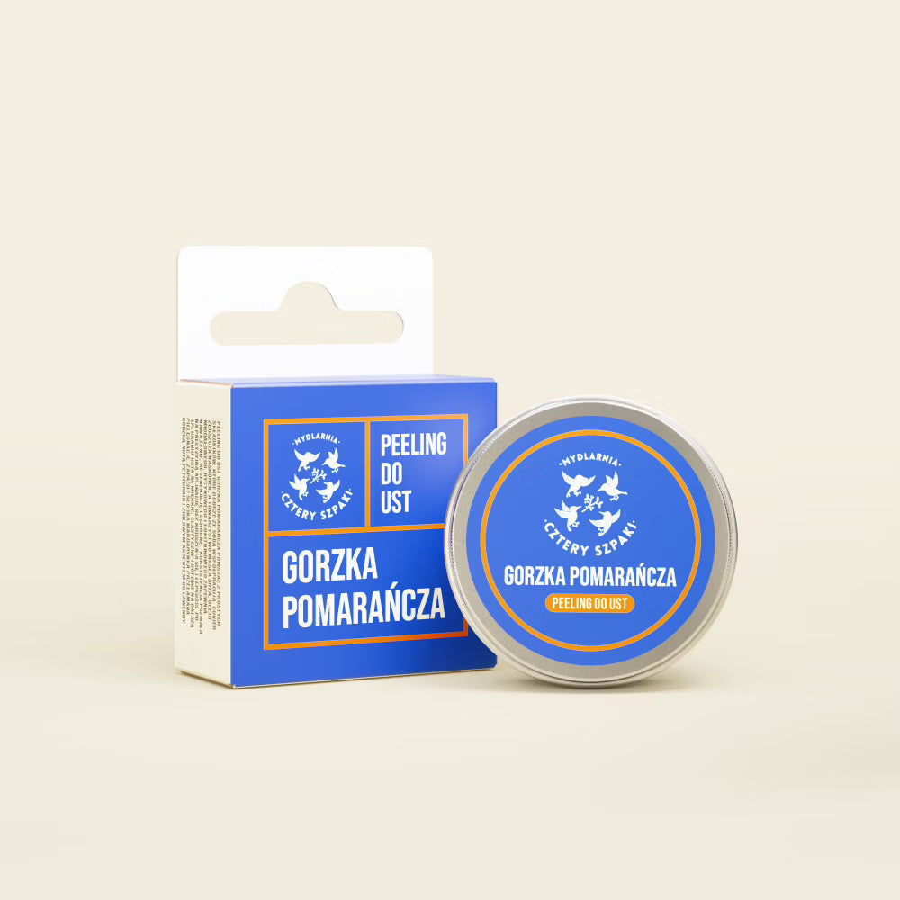 Peeling do ust - Gorzka Pomarańcza
