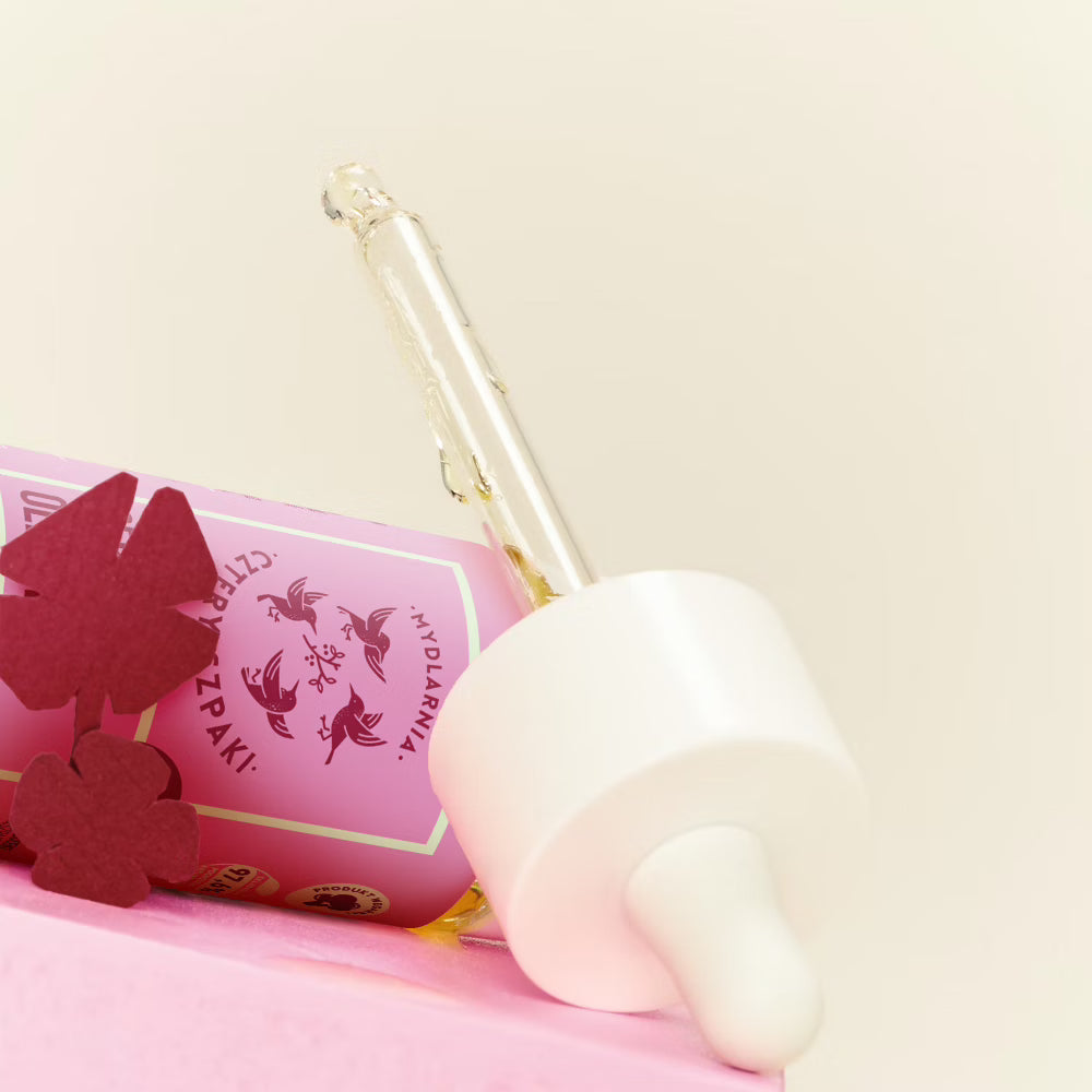 Olejowe serum do twarzy - Kwiat Koniczyny