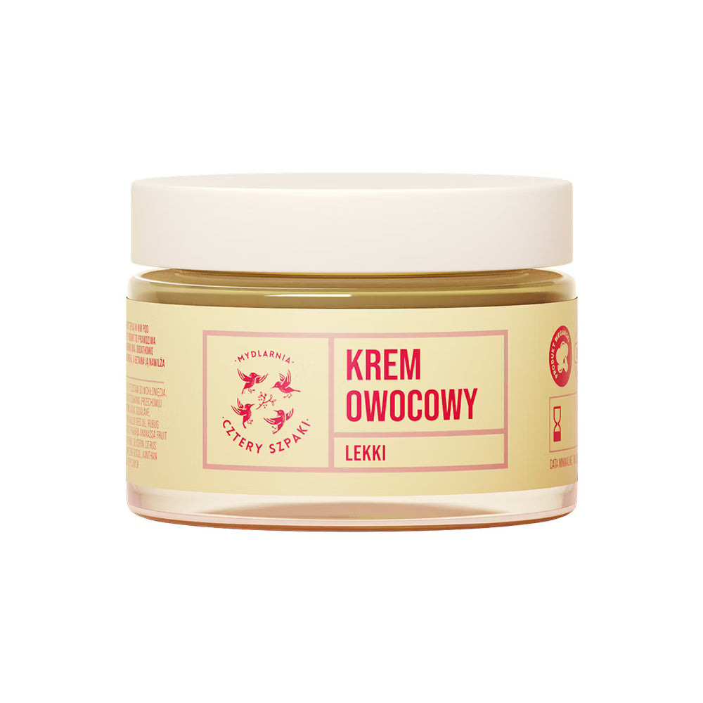 Lekki krem do twarzy - Owocowy