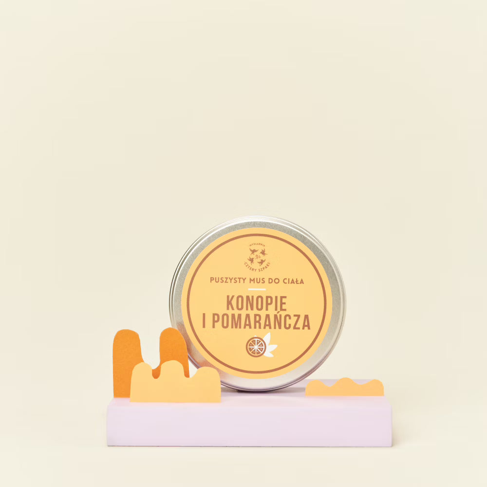Mus do ciała - Konopie, Pomarańcza