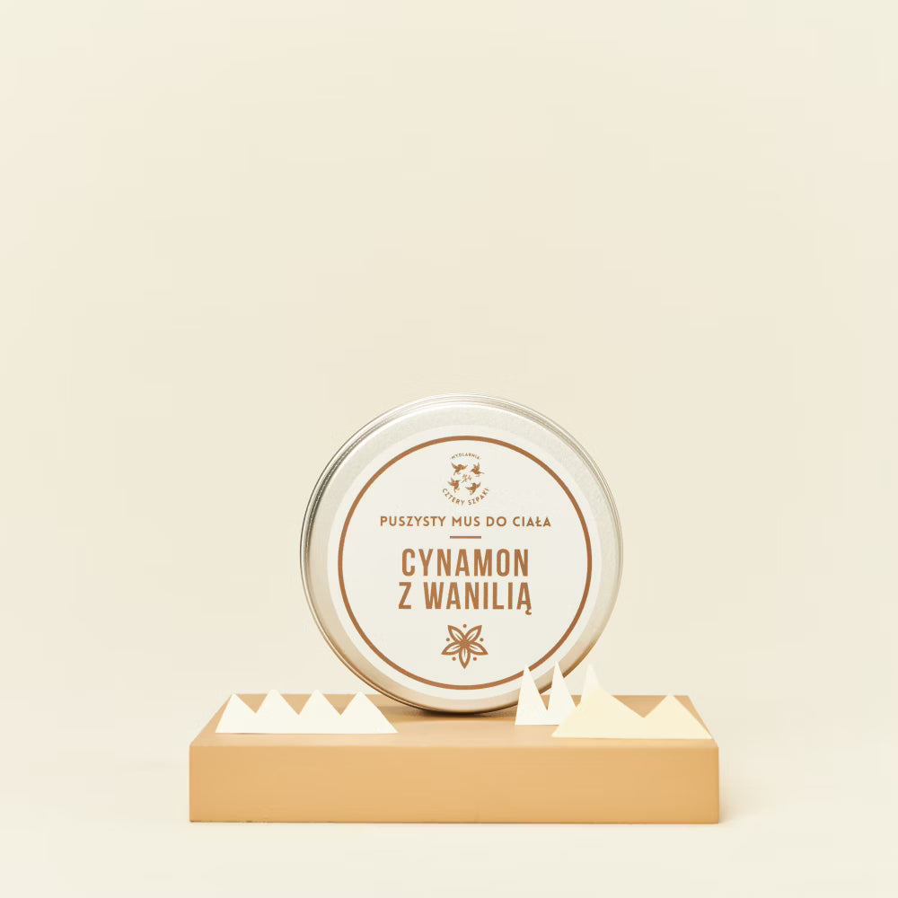 Mus do ciała - Cynamon, Wanilia