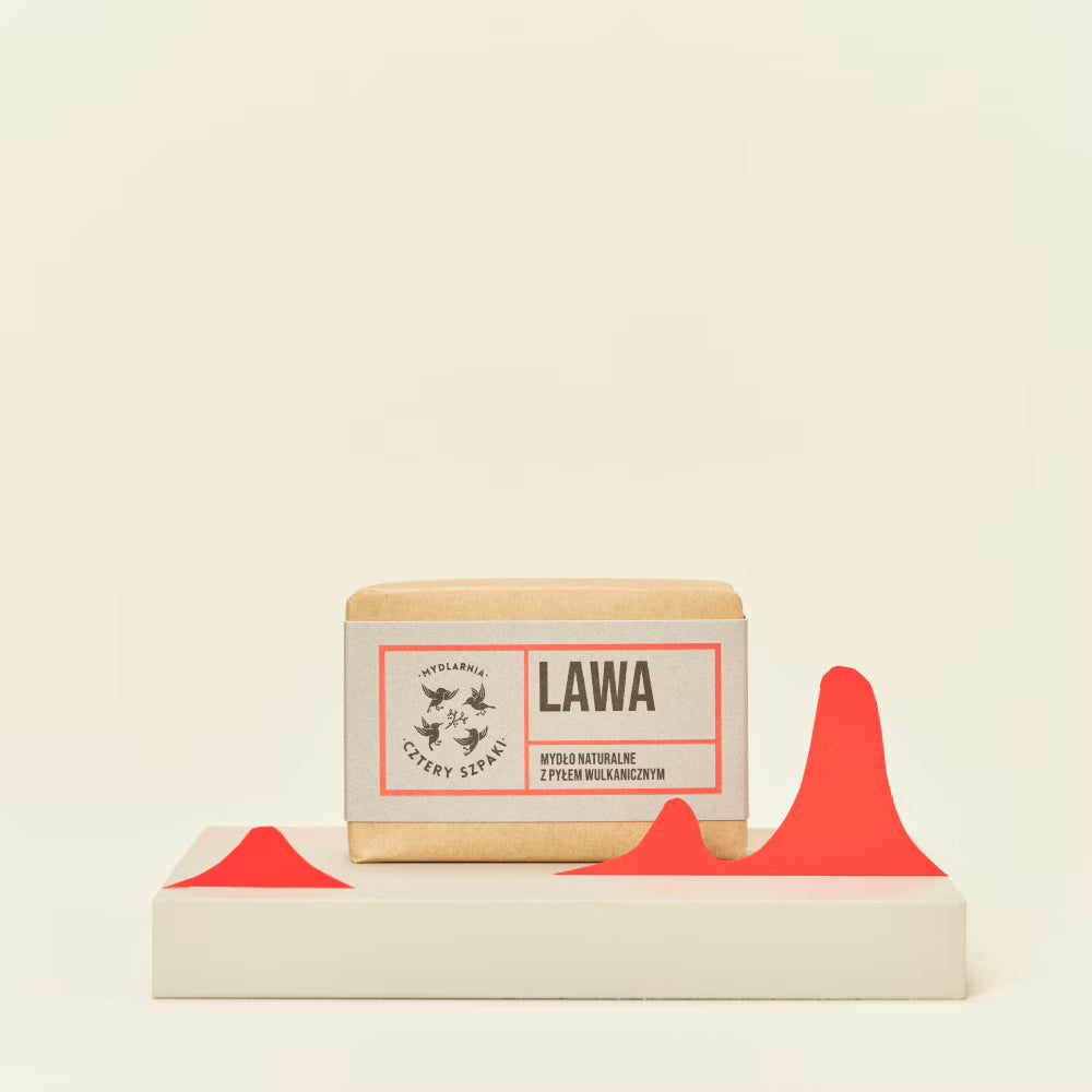 Mydło w kostce - Lawa