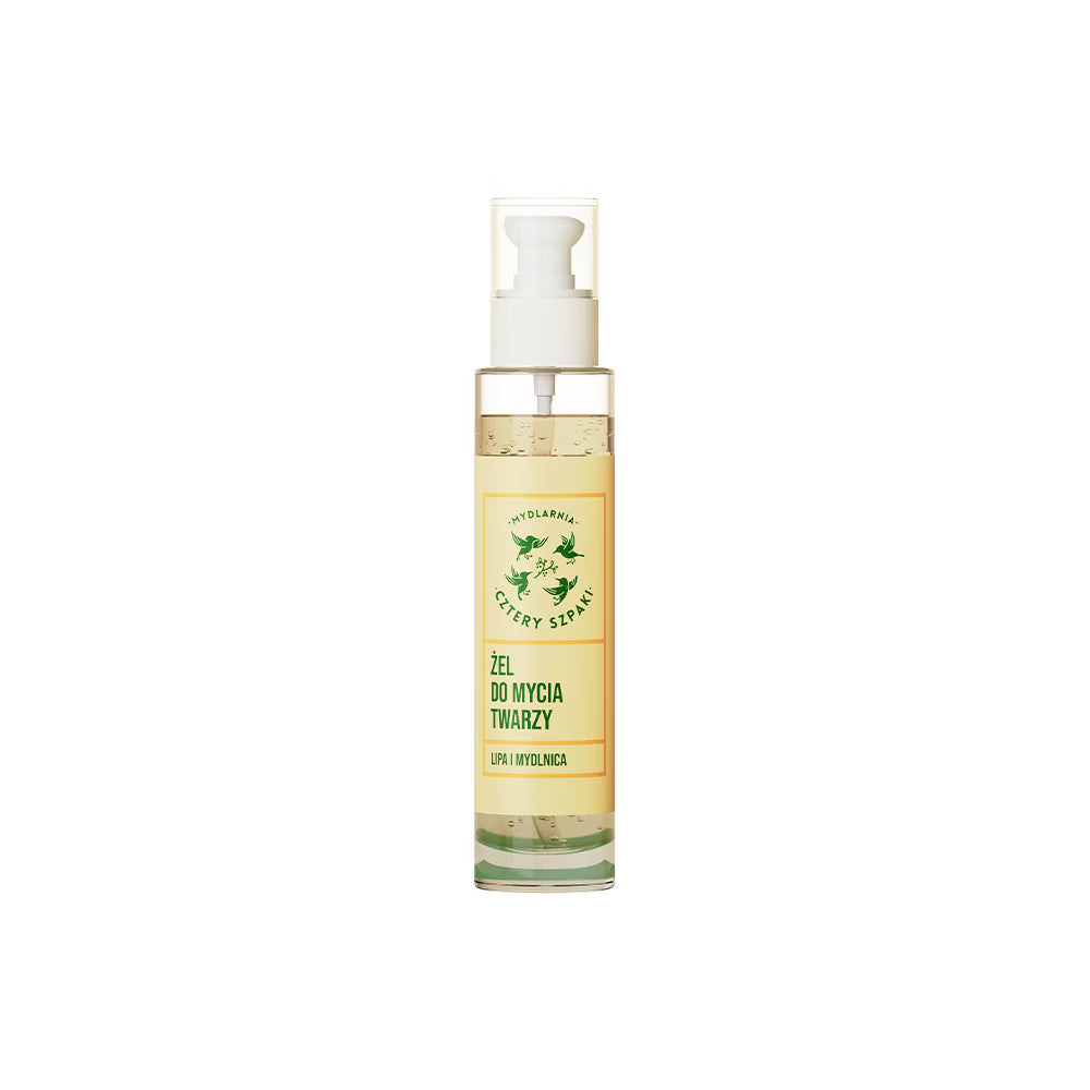 Żel myjący do twarzy - Lipa i Mydlnica