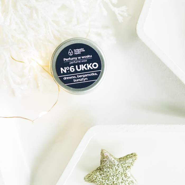 Perfumy w wosku nr 6 - UKKO - Drewno, Bergamotka, Bursztyn