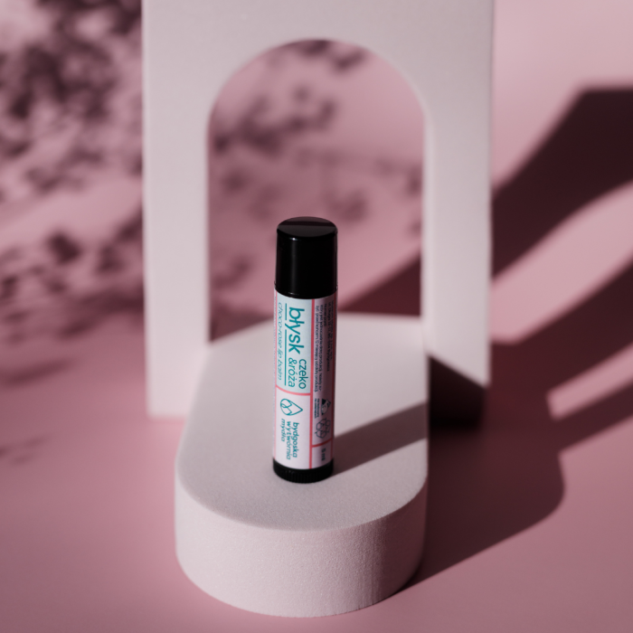 Balsam do ust - Czekolada, Róża