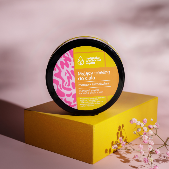 Peeling do ciała - Mango, Brzoskwinia