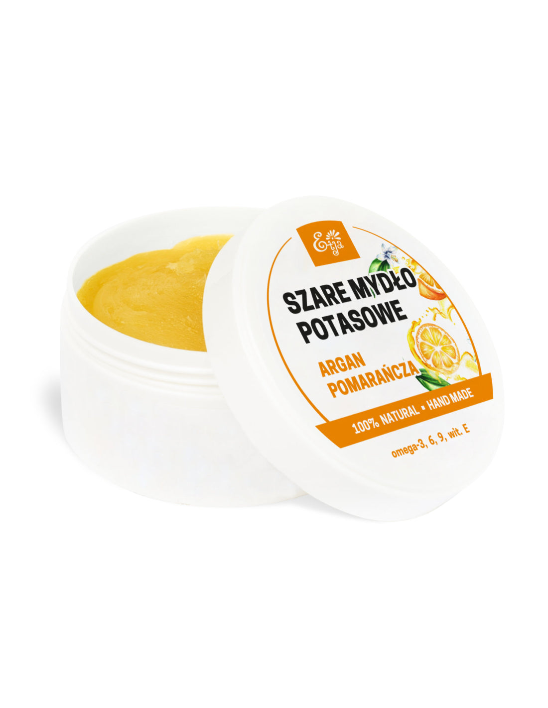 Mydło argan&pomarańcza